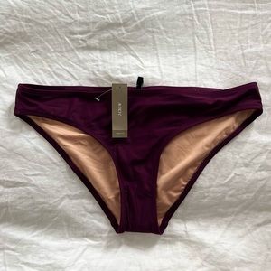 J. Crew Hipster Full-coverage Bikini Bottom - Iris